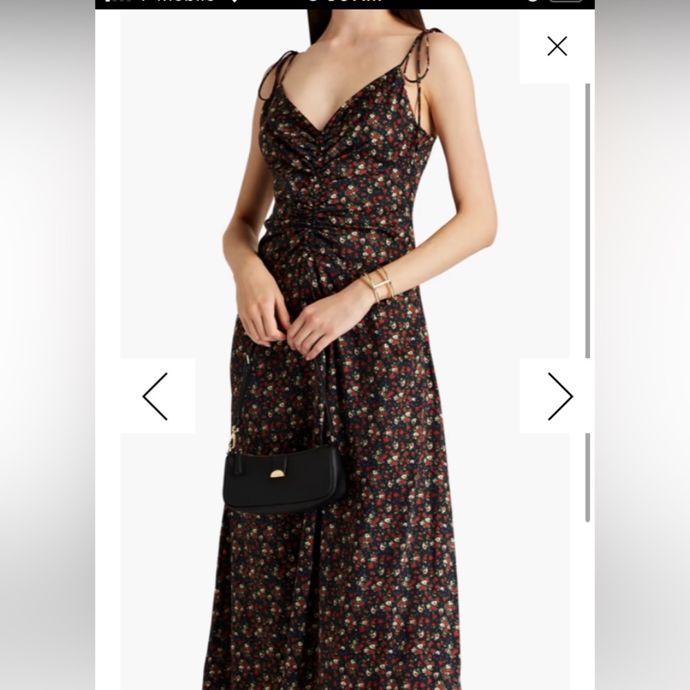 SANDRO slip maxi dress